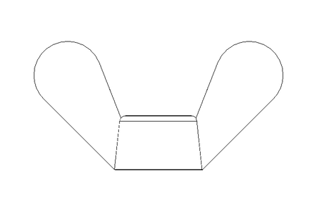 翼形螺母 M12 A4 DIN315