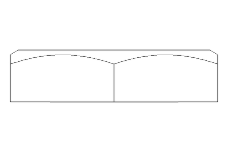 Гайка с трубной резьбой B G1/2" A2