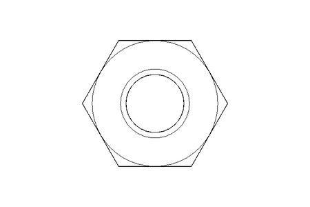 Tuerca hexagonal M4 A2 DIN439