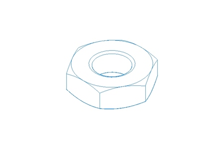 Écrou hexagonal M6 A2 DIN439