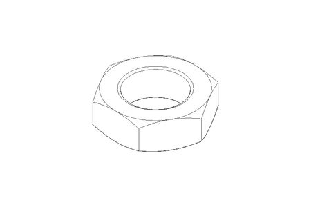 六角螺母 M24x1,5 St-Zn DIN439