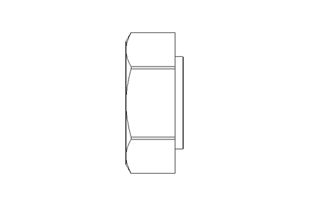 Porca soldável sextavada M8 A2 DIN929