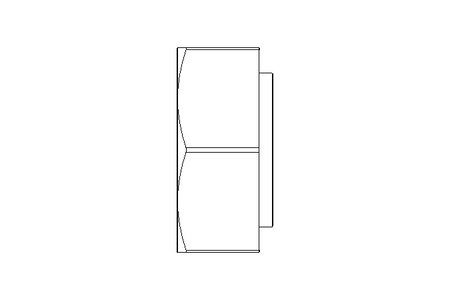 Ecrou soudé à 6 pans M8 A2 DIN929