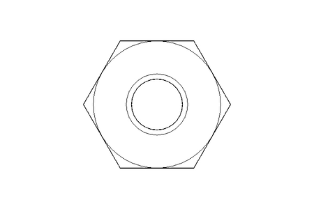 Tuerca hexagonal M2,5 A2 DIN934