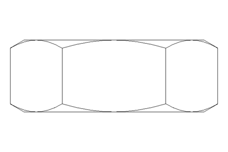 Dado esagonale M2,5 A2 DIN934