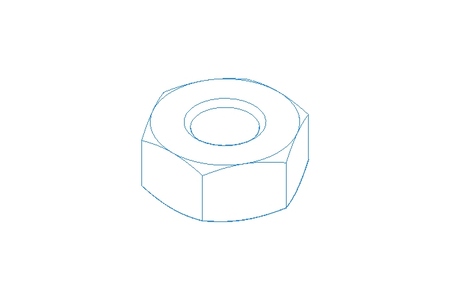 Hexagon nut M4 A2 DIN934