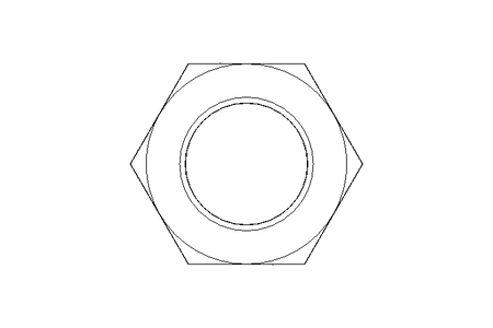 Tuerca hexagonal M12x1 A2 DIN934