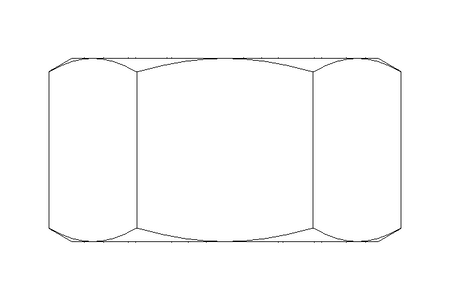 Écrou hexagonal M12x1,5 St-Zn DIN934