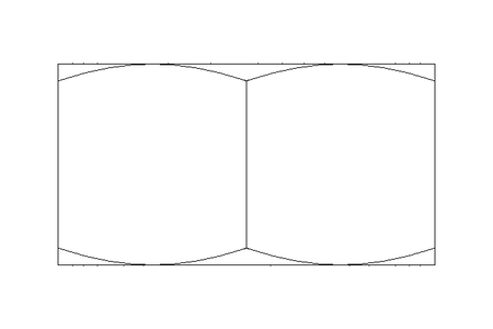 Hexagon nut M20x1.5 St-Zn DIN934