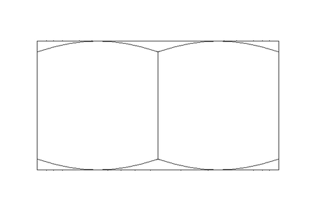 Dado esagonale M20x1,5 St-Zn DIN934