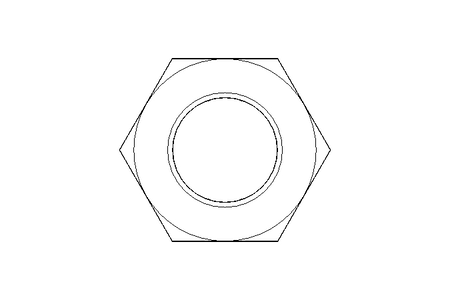 Hexagon nut M24 A2 DIN934