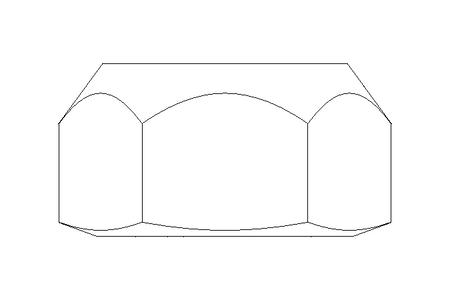 Tuerca hexagonal M6 St-Zn DIN980