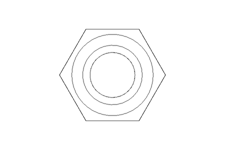 Hexagon nut M6 St-Zn DIN980
