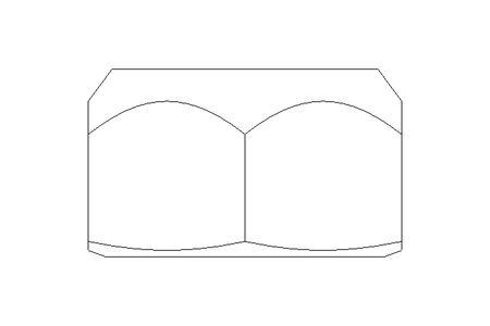 Hexagon nut M6 St-Zn DIN980