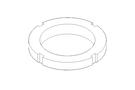 Porca ranhurada M50x1,5 ST DIN981