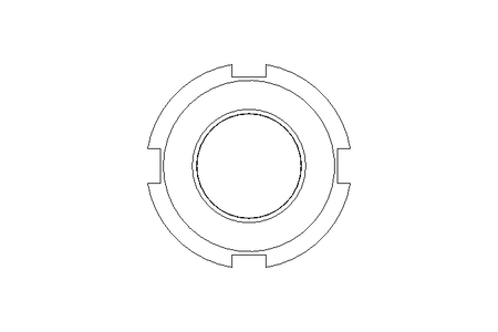 Tuerca ranurada M20x1,5 ST DIN1804