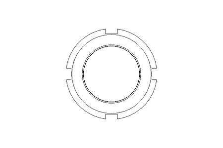 Nutmutter M40x1,5 A2 DIN1804