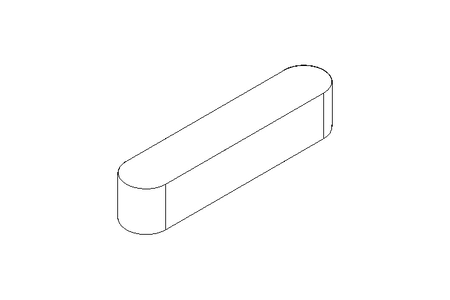 Chaveta DIN6885-1 A 20x4x4 1.4571