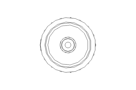 CONVEYOR ROLLER STR/2 EL= 555 Z=14