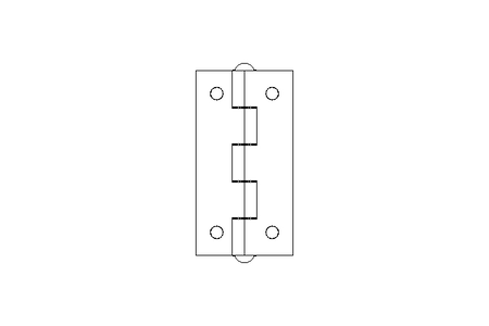 HINGE               80X42MM A2