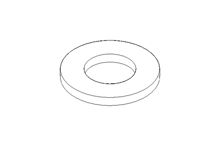Arruela 8,4x17x1,7 PA DIN125