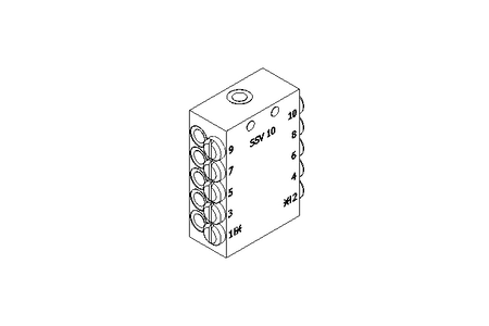 Distribuidor SSV10 1/8"