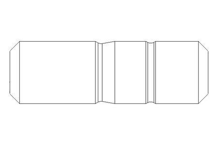 Cavilha roscada nas pontas M16x35 DIN938