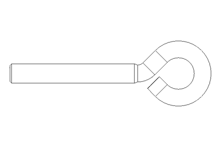 Parafuso de olhal  M 6X 40 A2