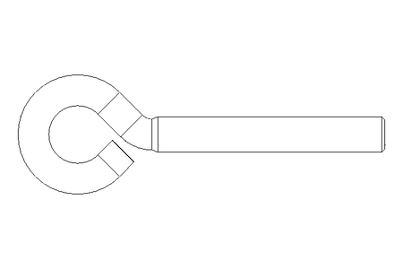 Parafuso de olhal  M 6X 40 A2