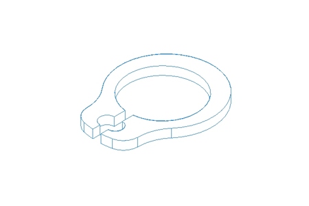 Circlip 6x0,7 A2 DIN471