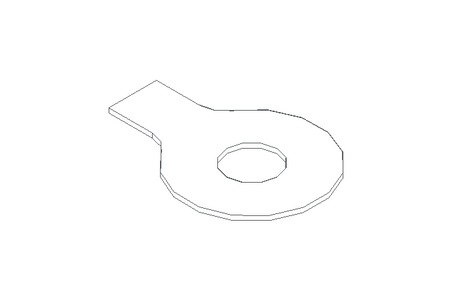 Sicherungsblech 8,4 A2 DIN93