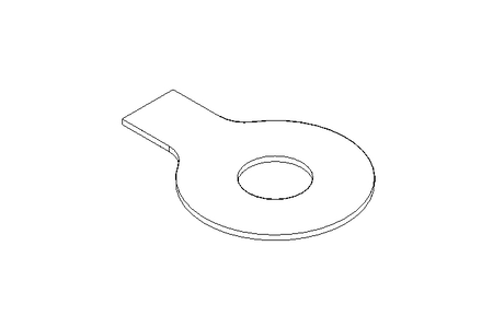 Sicherungsblech 8,4 A2 DIN93