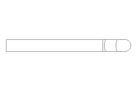 Cotter pin ISO1234 1.6x10 A2