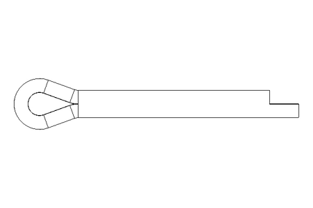 Pasador de aleta ISO 1234 1,6x10 A2