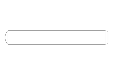 Pasador cilíndrico ISO 2338 6 m6x45 A2