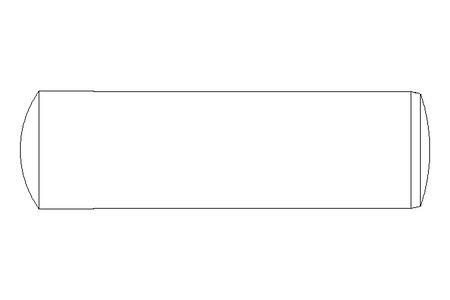 Zylinderstift ISO 8734 4x14 St