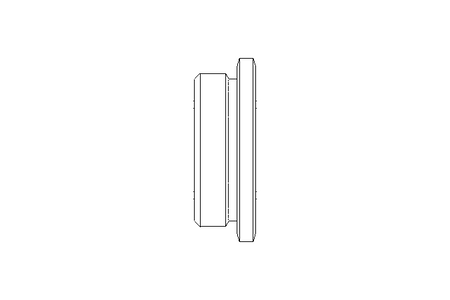 Reducer M25 to M16 Ni-plated brass