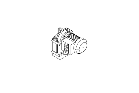 Par.shaft hel. gear motor 0.25kW 41