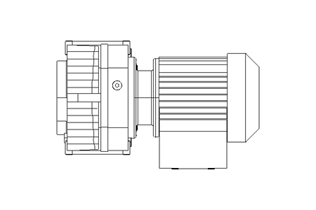 Motor redutor plano 0,25kW 41 1/min