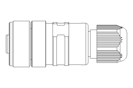 PLUG-IN CONNECTOR STRAIGHT