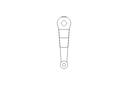 Manivelle R=125 V=14