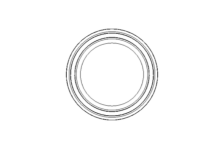 Conexão com flange DN 1 1/2" 1.4404