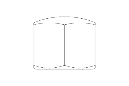 Hexagon cap nut M14x1.5 A4 DIN917