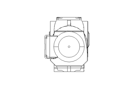 Worm gear motor 0.12kW 0.52 1/min