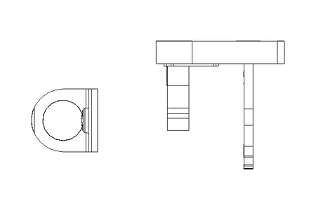 STRAIGHT ACTUATOR W/ BALL ADJUSTMENT