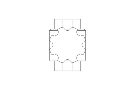 Válvula de esfera G1 1/4" 594 SSG