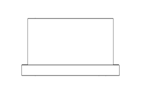 Plain bearing bush 45x55x63x37x7