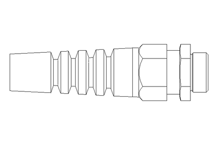 Cable Gland M20 spiral gry (7.0-13.0) UL