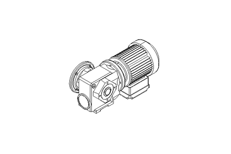 Motor engrenagem sem fim 0,25kW 30 1/min