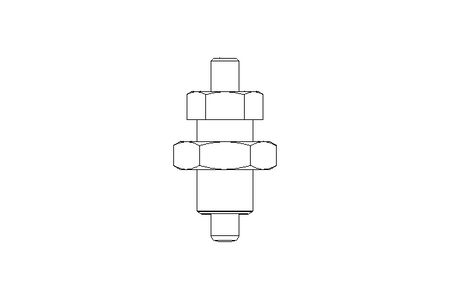 Rastbolzen GN617-5-GK-NI